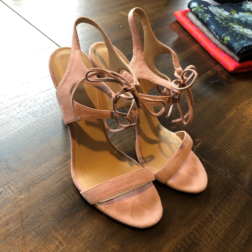 Blush heels